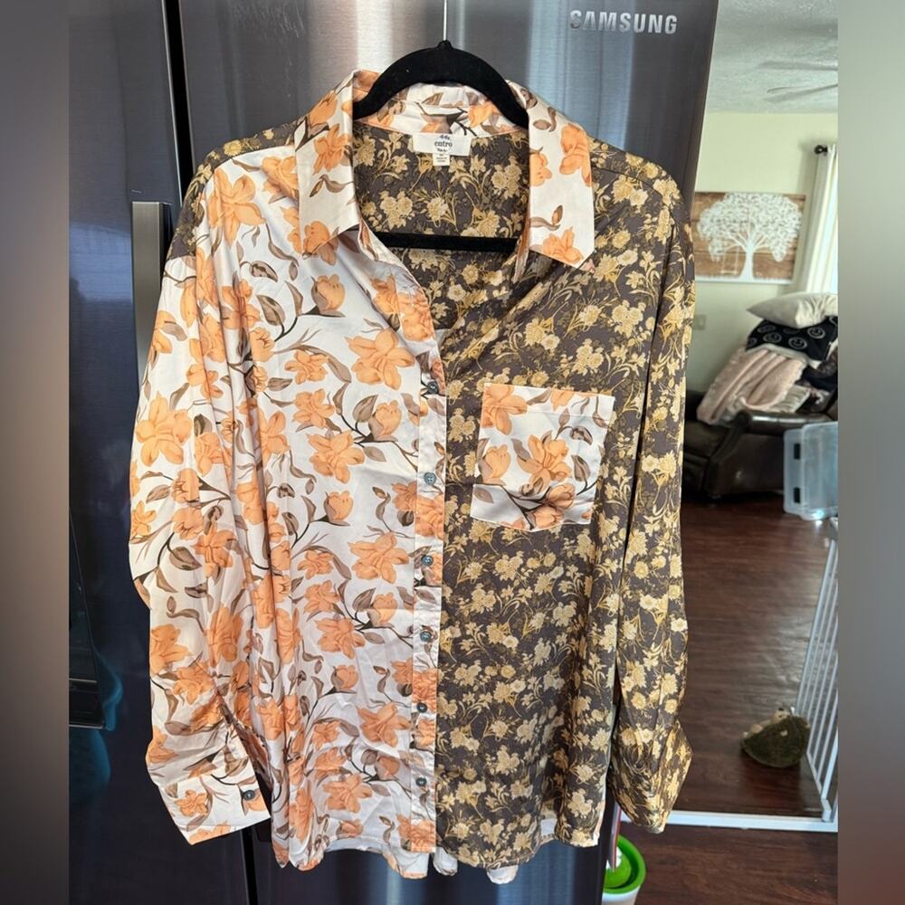 (M) Entro button up top